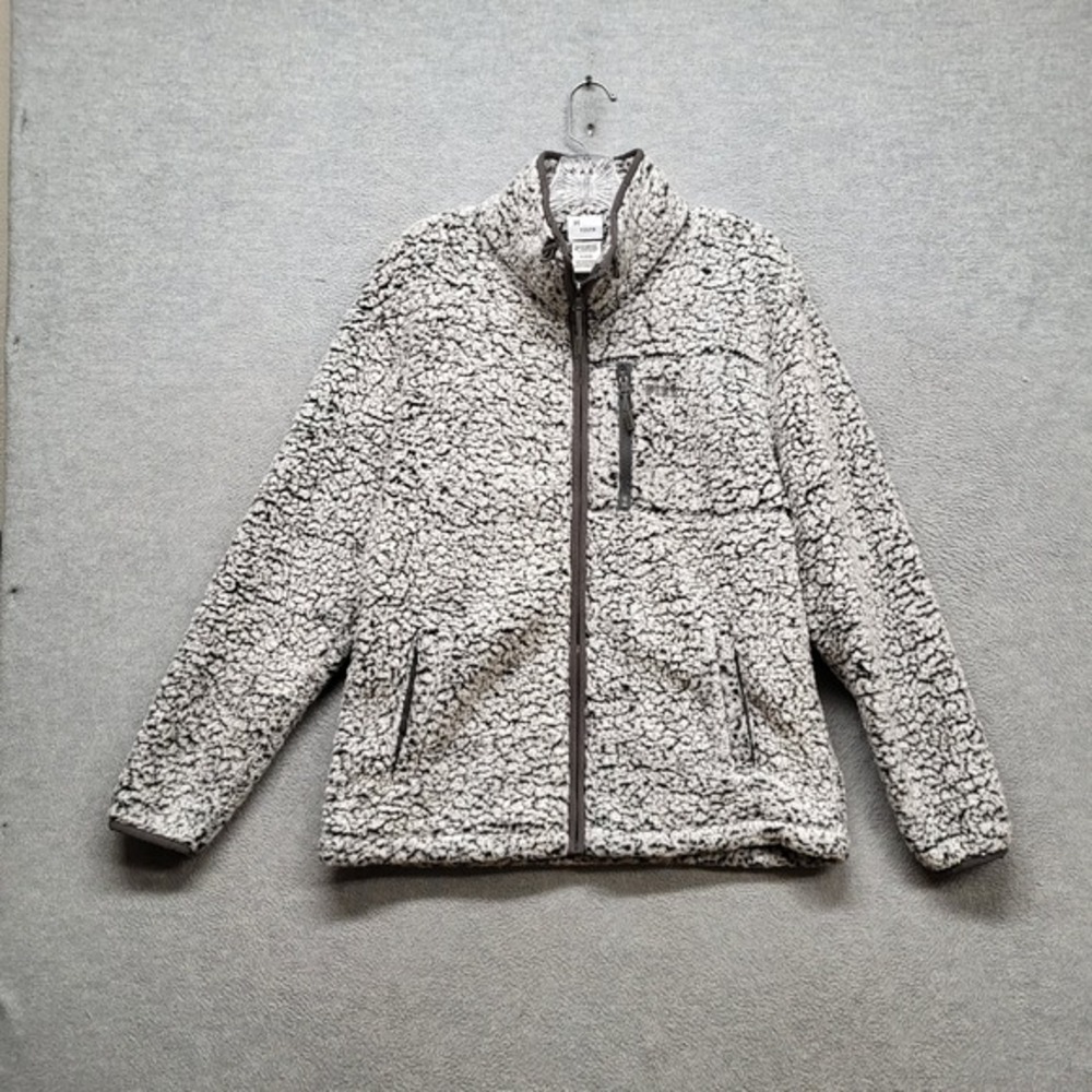 PINK Victoria's Secret Women Sweatshirt M Gray Black White Logo Embroidery